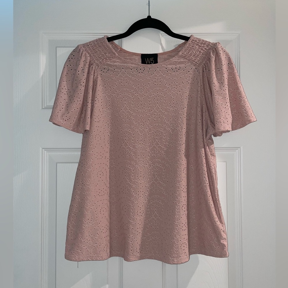 W5 Women’s Eyelet Blouse - Size M